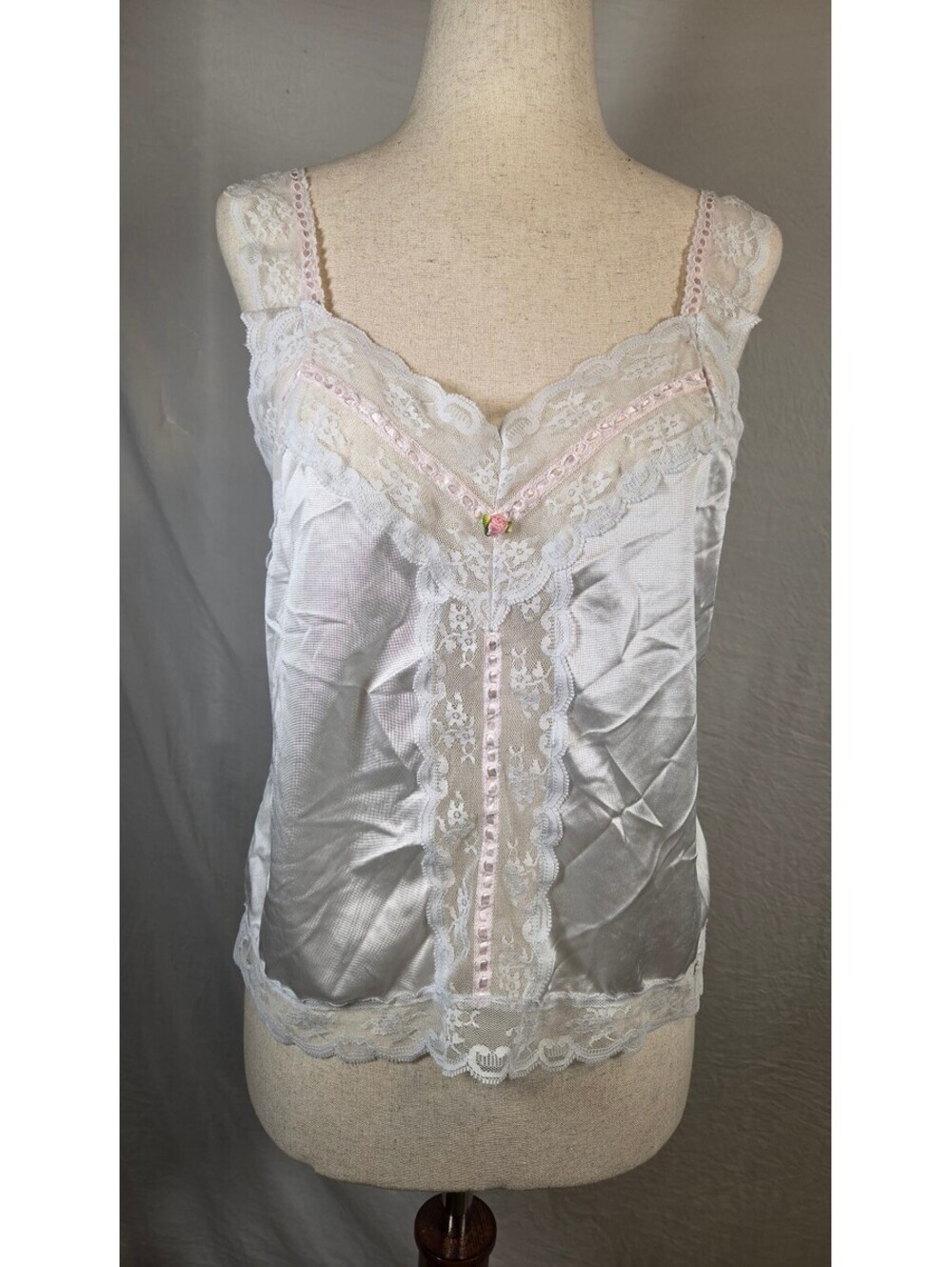 Vintage Ashley Taylor lingerie tank size medium
